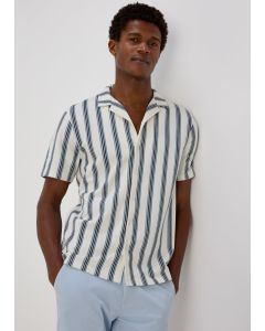 Stripe Print Jersey Shirt