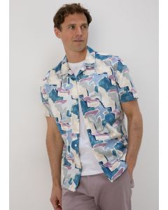 Abstract Water colour Shapes Shirt