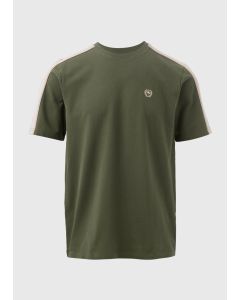 Shoulder Panel Pique T-Shirt