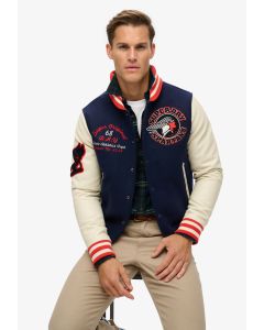 Varsity Patched Bomber