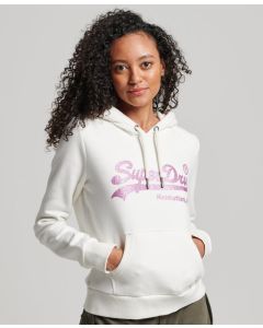 Embellished Vintage Logo Hoodie