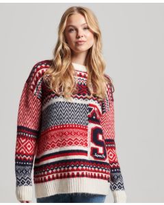 Mix Pattern Knit Jumper