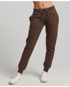 Essential Logo Joggers - Dark Chocolate Brown Marl - 8