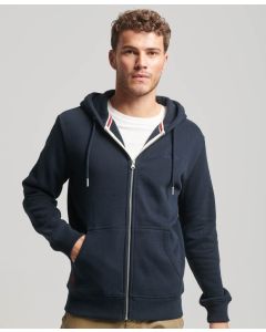 Essential Logo Zip Hoodie - Eclipse Navy - 2XL