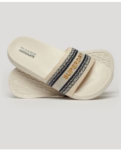 Vegan Webbing Pool Sliders