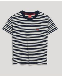 Essential Logo Striped Fitted T-Shirt