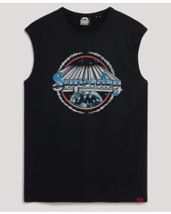 Rock Graphic Band Tank Top