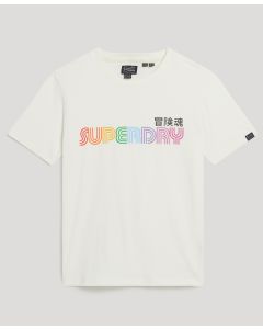 Rainbow Logo Relaxed Fit T-Shirt