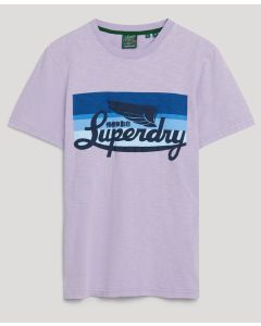 Cali Striped Logo T-Shirt