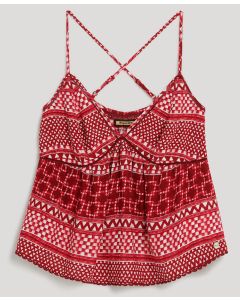 Printed Woven Cami Top