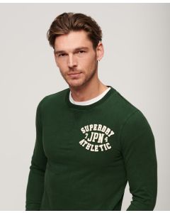 Vintage Athletic Chest Long Sleeve T-Shirt