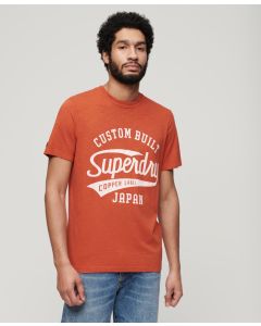 Copper Label Script Tee