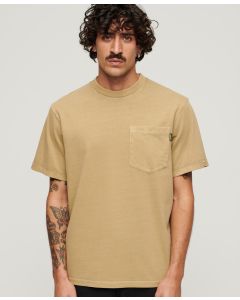 Contrast Stitch Pocket T-Shirt