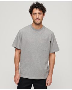 Contrast Stitch Pocket T-Shirt