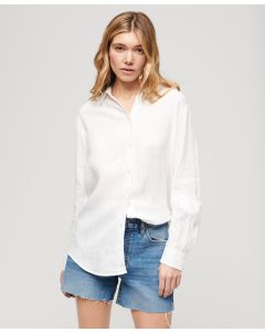 Casual Linen Boyfriend Shirt