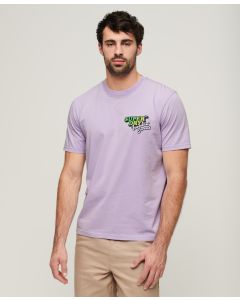 Neon Travel Chest Loose Tee Ub