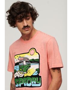 Neon Travel Graphic Loose Tee