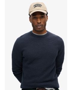 Textured Crew Knit Jumper