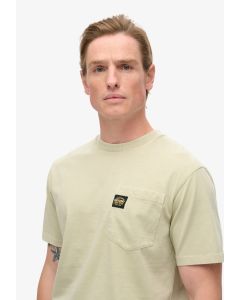 Contrast Stitch Pocket T-shirt