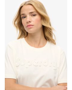 Embossed Logo Relaxed T Shirt