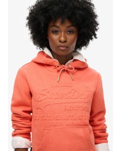 Embossed Vl Graphic Hoodie