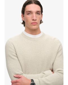 Textured Crew Knit Jumper