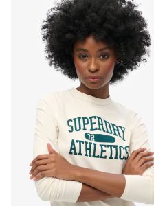 Athletic Ringer Slim Long Sleeve Top