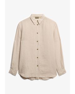 Casual Linen Boyfriend Shirt