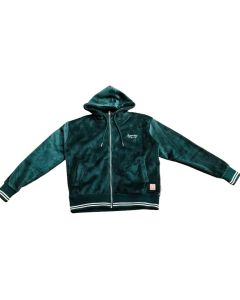 Country Club Velour Zip Hood