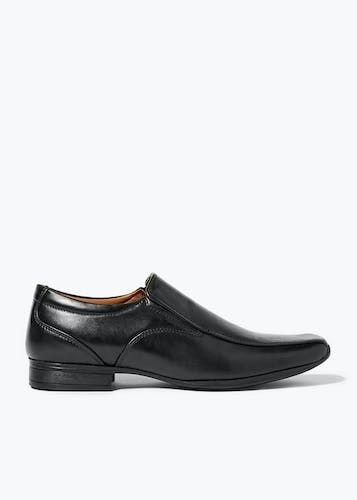 Black Tramline Slip On - Black