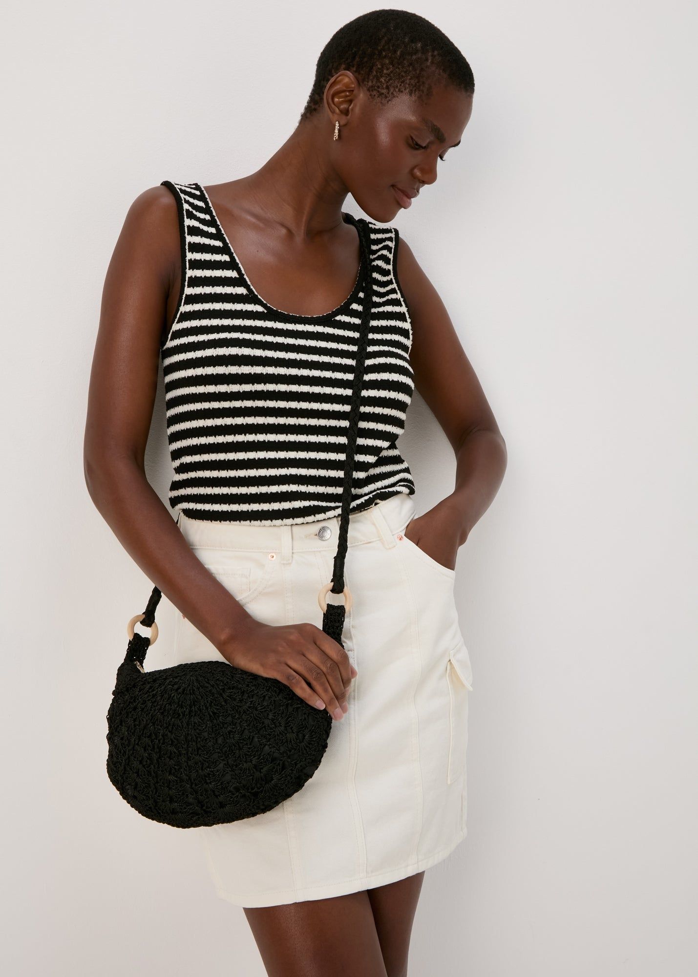 Cross Body Crochet Bag