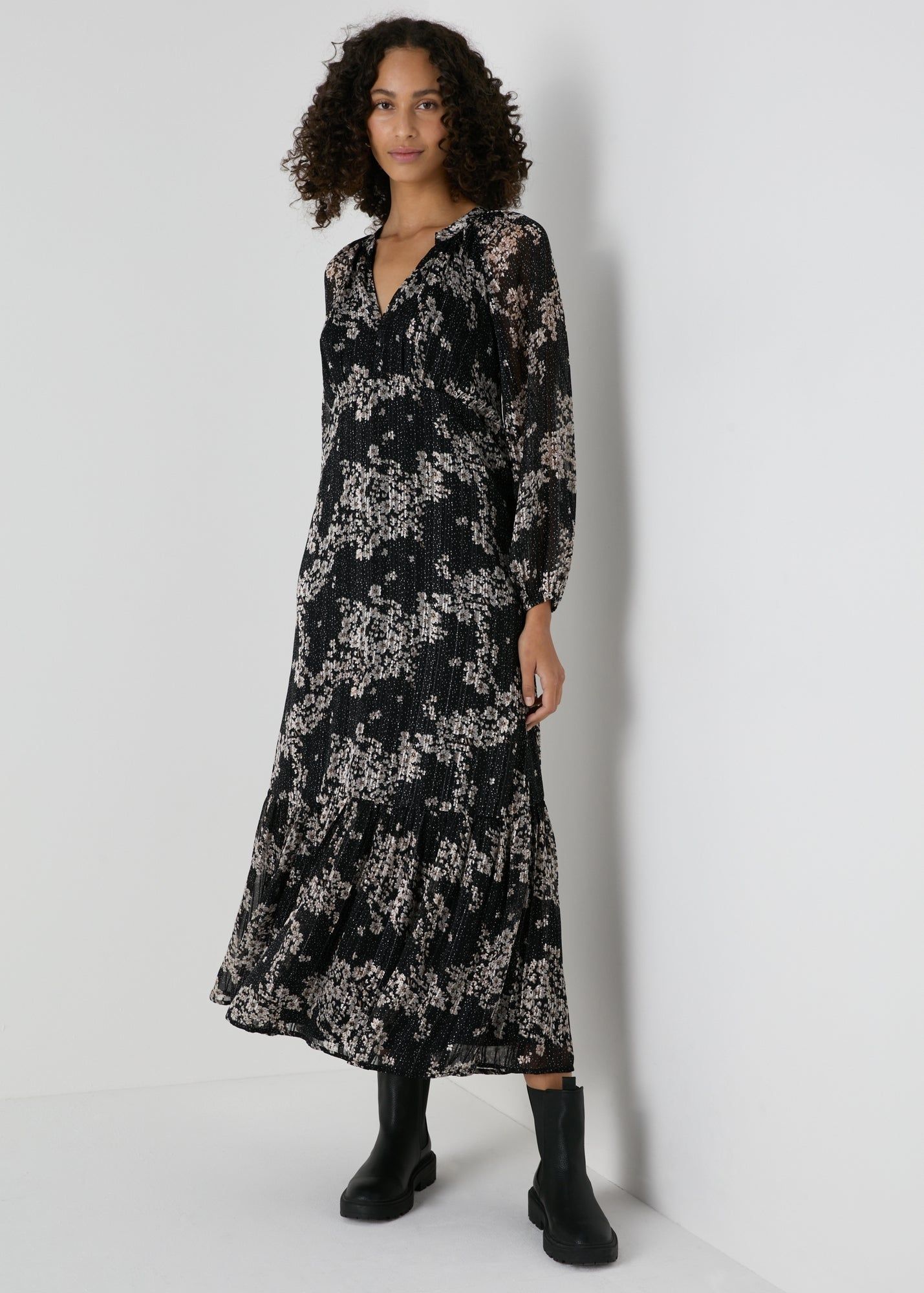 Et Vous Ditsy Floral Midi Dress