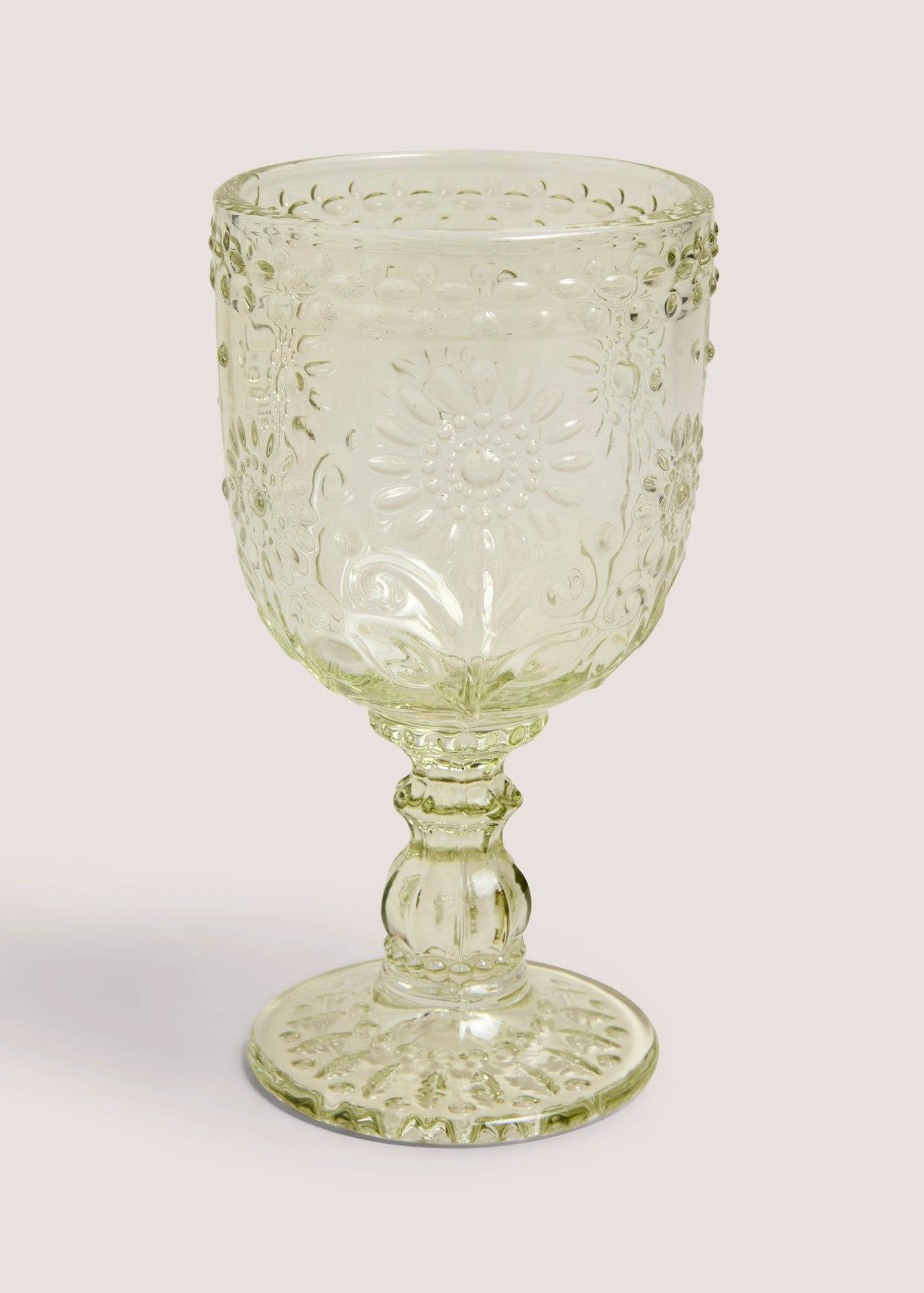 Meadow Floral Wine Glass