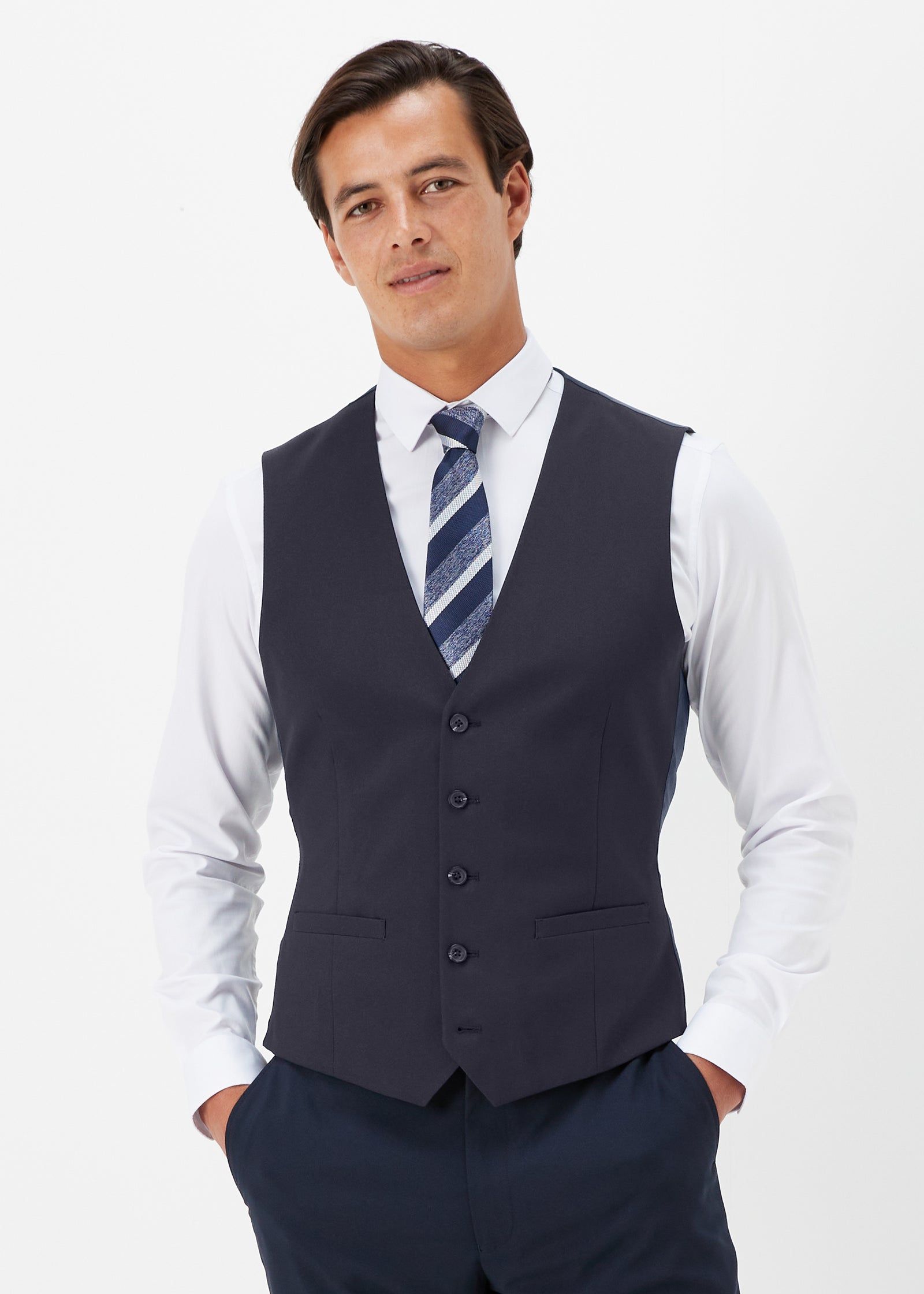 Taylor & Wright Panama Slim Fit Suit Waistcoat