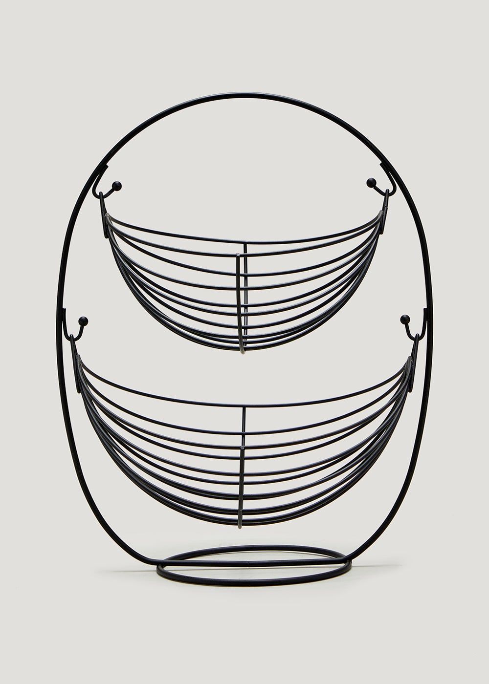 Wire Two Tier Fruit Basket