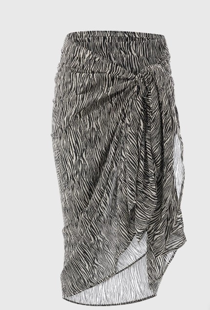 Zebra Print Sarong